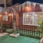 شاليهات كوخ بتصميم شتوي متميز