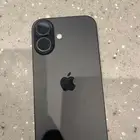 جوال ايفون 16 جديد بطاريته 98 الجهاز جديد اللون اسود