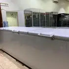 فريزرات أفقية التخزين بأحجام مختلفة