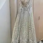 فستان سهرة 100ريال استخدم واحد مرة مقاس 12