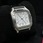 ساعة كارتير سانتوس جلد رجالية