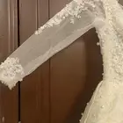 فستان زواج مع الكعب