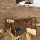شبك دجاج وحمام مترين في مترين ورتفاع متر