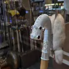 عصي غدارات فضة شغل في اي بي