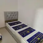 سرير خشب بكس نفر واحد موجود كل الون جديد