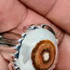 خاتم فضة بحجر العقيق السليماني اليماني داوودي