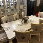 طاولة طعام 8 اشخاص مع دولاب
