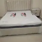 غرفة نوم كاملة  أثاث منزلي  سرير ودولاب وبطانيات
