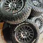 جنوط برايد 6 مسمار مع كفرات حجريه مقاس 17