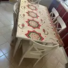 طاولة طعام ست كراسي إيكيا