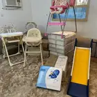 سرير اطفال كرسي أطفال زحليقه