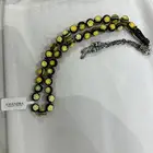 مسبحه عنبر صافي مع فضه