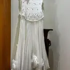 فستان ابيض سهره