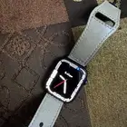 ساعه ابل 7 شريحه إلكترونيه سوده مقاس 45