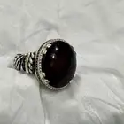 خاتم عقيق يمامني كرزي صياغة عارف