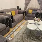 كنب للبيع مستعمل شبه جديد