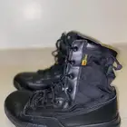 بسطار امريكي اللون اسود المقاس 43 -44 بدون سحاب