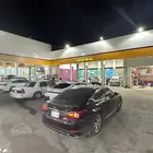 مغسلة سيارات 4مسارات للتقبيل