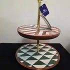 صينية خشب صدف