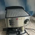 ماكينه قهوه كامله مع اغراضها