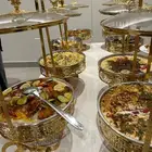 ايجار سخانات فضي او ذهبي مع كراسي و طاولات او بدون