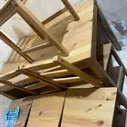 طاولات للبيع 3 كل طاوله معها 4 كراسي ونظيفه