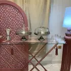 طاولات ضيافه للايجار(Silver Table)
