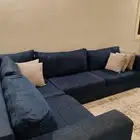 طقم كنب للبيع حرف L من اليسار لليمين