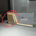 كاشير استقبال بترينه عرض طاولات عرض ارفف بقاله أرفف تخزين