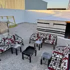 كراسي حديد جلسات خارجية مساند