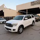 تويوتا سكويا 2013 نص فل سعودي ابيض عداد 255 الف