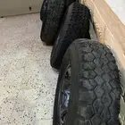 جنوط ديزل 5 مع كفرات ياباني نظاف بالحيل بس سبير به رقع