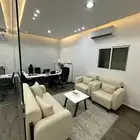 في قلب شرق الرياض   مكاتب مؤثثة للإيجار بمواصفات استثنائية