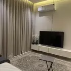 للايجار شقة جديدة بحي العارض مدخل خاص