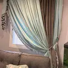 طقم مفرشة وستارة