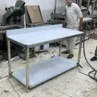 طاولات استيل مغاسل استيل