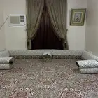 مساند صالة مع الستاره 17 قطعه مع 3 تكايات مع الفراش