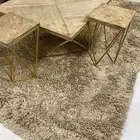 اربعة طاولات خدمه  طاوله كبيره  سجاد