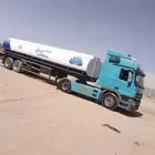 تريله تانكي ماء 32طن للإيجار Water tank trailer 32 tons for