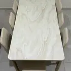 طاوله طعام رخم 8كراسي وثنين متكراه ر