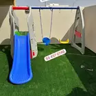 لعبه مميزه وجذابه مراجيح زحليق بلاستيكيه أمان للأطفال قويه