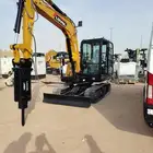 بوكلين صغير للايجار 2025 تاجير حفار صغير منى باليومي والشهر