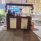 طاولة عرض حديد