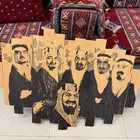 لوحة جدايه رسم فيه صور الملوك