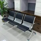 كراسي انتظار جلد حديد و كراسي دوار ثابت جلد متوفر