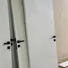 ابواب خشب مع مسكات عدد8