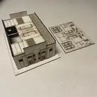 مجسمات معمارية خشبية بتقنية الليزر