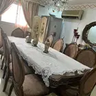 طقم سفره 10 اشخاص و تسريحه و دولاب