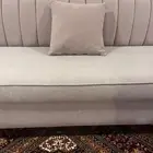 كنب متصل 4 قطع شبه جديد استخدام اقل من سنه