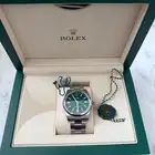 Rolex op green dial 2024 unworn all set